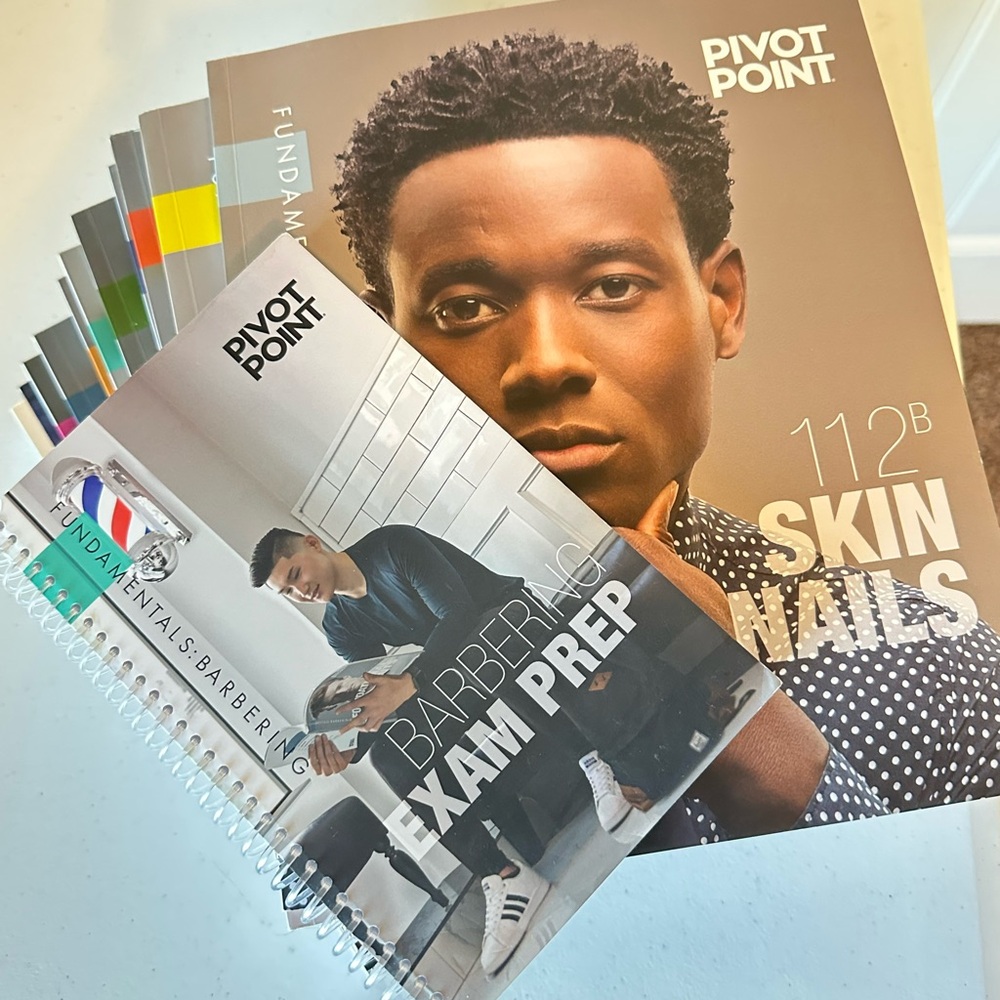 Pivot Point Barbering Exam Prep Book
